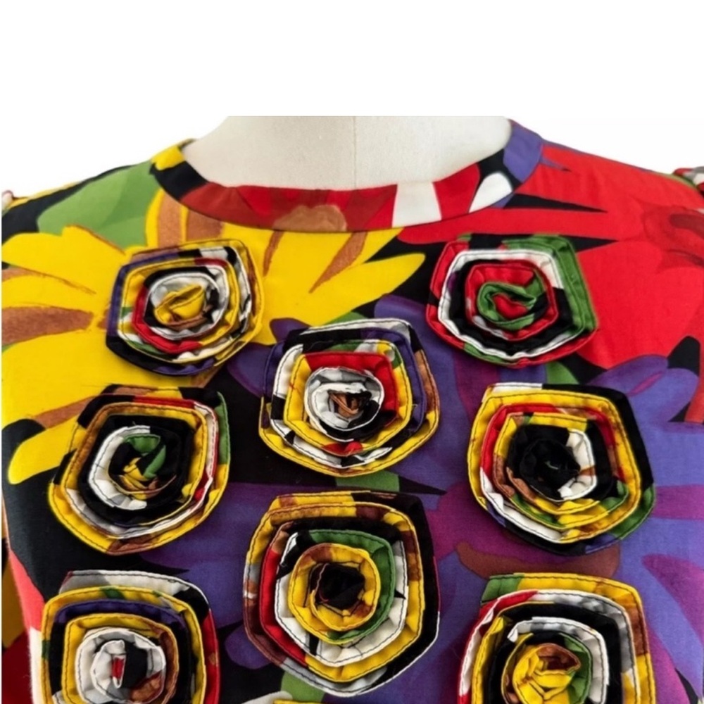 See By Chloe Colorful Floral Mini Dress - Picture 3 of 9